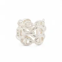 エルメス シェーヌダンクル アンシェネGM 2021 リング 51 925 12.8g シルバー