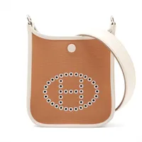 エルメス ネオエヴリン 16 TPM アマゾン トワルオフィシエxヴォースイフト ゴールドxべトン シルバー金具 W:2024年