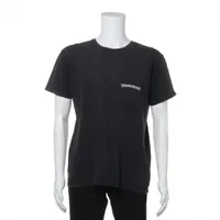 クロムハーツ Tシャツ コットン サイズL ブラック フレアニー 色褪せ プリント割れ