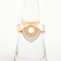 ブルガリ ブルガリブルガリ クオーレ シェル リング 750(PG) 5.0g 51 AN857851