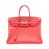 エルメス バーキン35 ルトゥルネ ヴォーエプソン ローズジャイプール シルバー金具 T:2015年