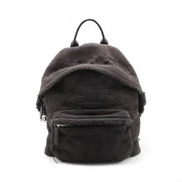 シャネル マトラッセ キャンバス リュック ココマーク ブラック シルバー金具 26番台