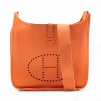 エルメス エヴリン2 33 GM ヴォーエプソン オレンジ シルバー金具 □I:2005年