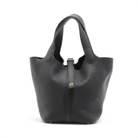 エルメス ピコタンロック18 PM トリヨンクレマンス ブラック ゴールド金具 K:2025年