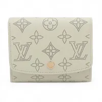 ヴィトン マヒナ ポルトフォイユイリスコンパクト M28068 グリーン コンパクトウォレット