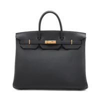 エルメス バーキン40 ルトゥルネ トゴ ブラック ゴールド金具 K:2025年