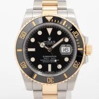 ロレックス サブマリーナーデイト 116613LN SS×YG SS×YG AT ブラック文字盤