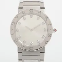 ブルガリ ブルガリブルガリ BB33S SS SS QZ シルバー文字盤 あまりごま2