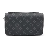 ヴィトン モノグラムエクリプス ジッピーXL M61698 ブラック ラウンドジップウォレット RFID反応あり