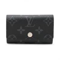 ヴィトン モノグラムエクリプス ミュルティクレ6 M82603 ブラック キーケース RFID反応あり