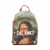 ヴィトン マスターズコレクション パームスプリングス M43375 グリーンxピンク RFID反応あり