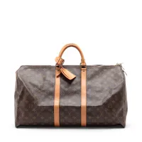 ヴィトン モノグラム キーポル55 M41424 ブラウン