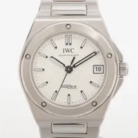 IWC SS SS AT シルバー文字盤 あまりごま1 インヂュニア