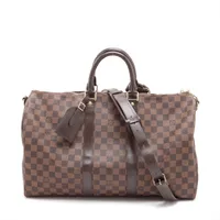 ヴィトン ダミエ キーポルバンドリエール45 N41428 ブラウン