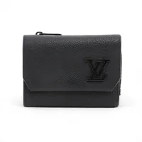 ヴィトン LVアエログラム ポルトフォイユ パイロット M81740 ノワール コンパクトウォレット