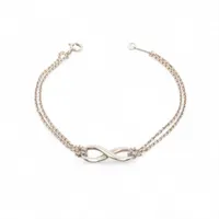 ティファニー インフィニティ ブレスレット 925 3.2g シルバー