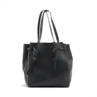 セリーヌ カバファントムミディアム レザー トートバッグ ブラック