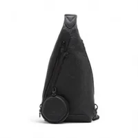 ヴィトン モノグラムシャドウ デュオ スリングバッグ M21890 ブラック RFID反応あり