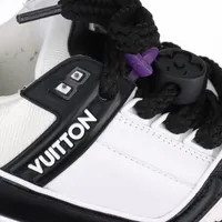 ヴィトン LVトレイナーマキシライン 23年 レザー スニーカー 6 1/2