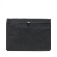 ヴィトン モノグラムシャドウ ポシェット ディスカバリー M62903 ブラック RFID反応あり