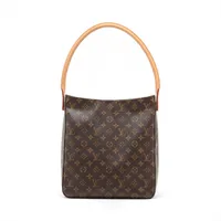 ヴィトン モノグラム ルーピングGM M51145 ブラウン