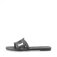 エルメス アロハ ラバー サンダル 35 レディース ブラック 箱有 保存袋付