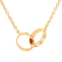 カルティエ ベビーラブ ネックレス 750(PG) 6.6g