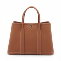 エルメス ガーデンパーティ30 TPM ネゴンダ ゴールド シルバー金具 G:2026年