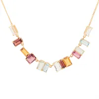 エテ 色石 ネックレス K18(YG) 3.9g