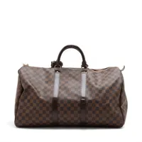 ヴィトン ダミエ キーポル50 N41427 ブラウン