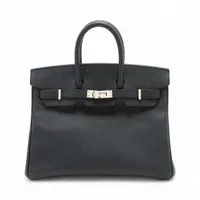 エルメス バーキン25 ルトゥルネ ヴォーエプソン ブラック シルバー金具 K:2025年