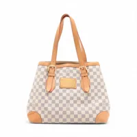 ヴィトン ダミエ アズール ハムステッドMM N51206 ホワイト