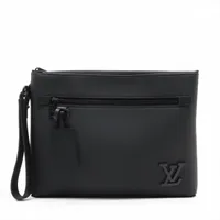 ヴィトン LVアエログラム ポシェット IPAD M69837 ブラック RFID反応あり