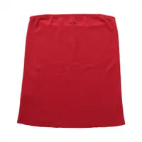 ミュウミュウ 25年 コットン チューブトップ 38 レディース レッド  MMV311 ニット