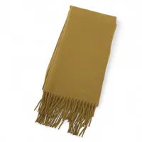 エルメス レクトヴェルソ マフラー カシミヤ カーキ