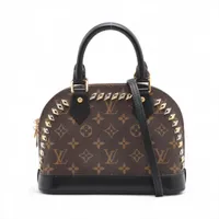 ヴィトン モノグラム アルマBB M41567 ブラウンxブラック