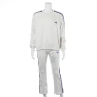 ニードルス ポリエステル セットアップ L/2 メンズ アイボリー×パープル  MR285/MR288 トラック