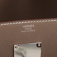 エルメス ケリー メッセンジャーPM エバーカラー エトゥープ シルバー