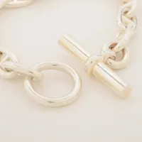 エルメス シェーヌダンクルMM 2019 ブレスレット 15コマ 925 55.2g