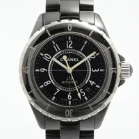 シャネル J12 H0685 CE×SS CE×SS AT ブラック文字盤