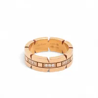 カルティエ タンクフランセーズ ハーフ ダイヤ リング 750(PG) 8.4g 50