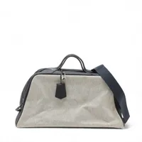 エルメス カヴール 48H トワルアッシュxトリヨンクリストバル ブルーインディゴ シルバー金具 D:2019年