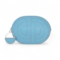 エルメス インザループ シェーブル ポーチ セレスト シルバー金具 D:2019年