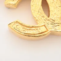 シャネル CHANEL ネックレス ラインストーン ココマーク 3312 ゴールド シャネル ココマーク 3312 ネックレス GP×ラインストーン ゴールド