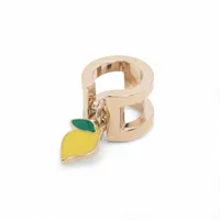 エルメス スカーフリング ブラス ミニ H シトロン パーマブラス×イエロー×グリーン