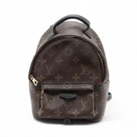 ヴィトン モノグラム パームスプリングス バックパック MINI M44873 ブラウン RFID反応あり
