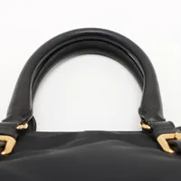 ✨美品・付属品完備✨プラダ ハンドバッグ 2way テスートゴーフル ナイロン プラダ テスート ナイロンxレザー 2WAYハンドバッグ ブラック BN2623