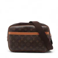 ヴィトン モノグラム リポーターPM M45254 ブラウン