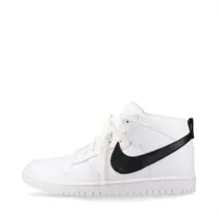 ナイキラボ×リカルドティッシ レザー ハイカットスニーカー 28.5cm レディース ホワイト×ブラック 910088-101 替え紐 箱付