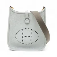 エルメス エヴリン16 TPM アマゾン トリヨンクレマンス ブルーペール ゴールド金具 W:2024年